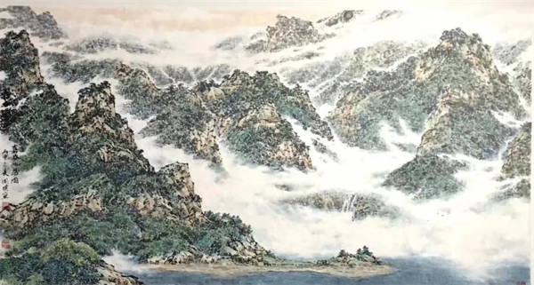 滇山云水，彩墨蕴生机–访著名山水画家周璞